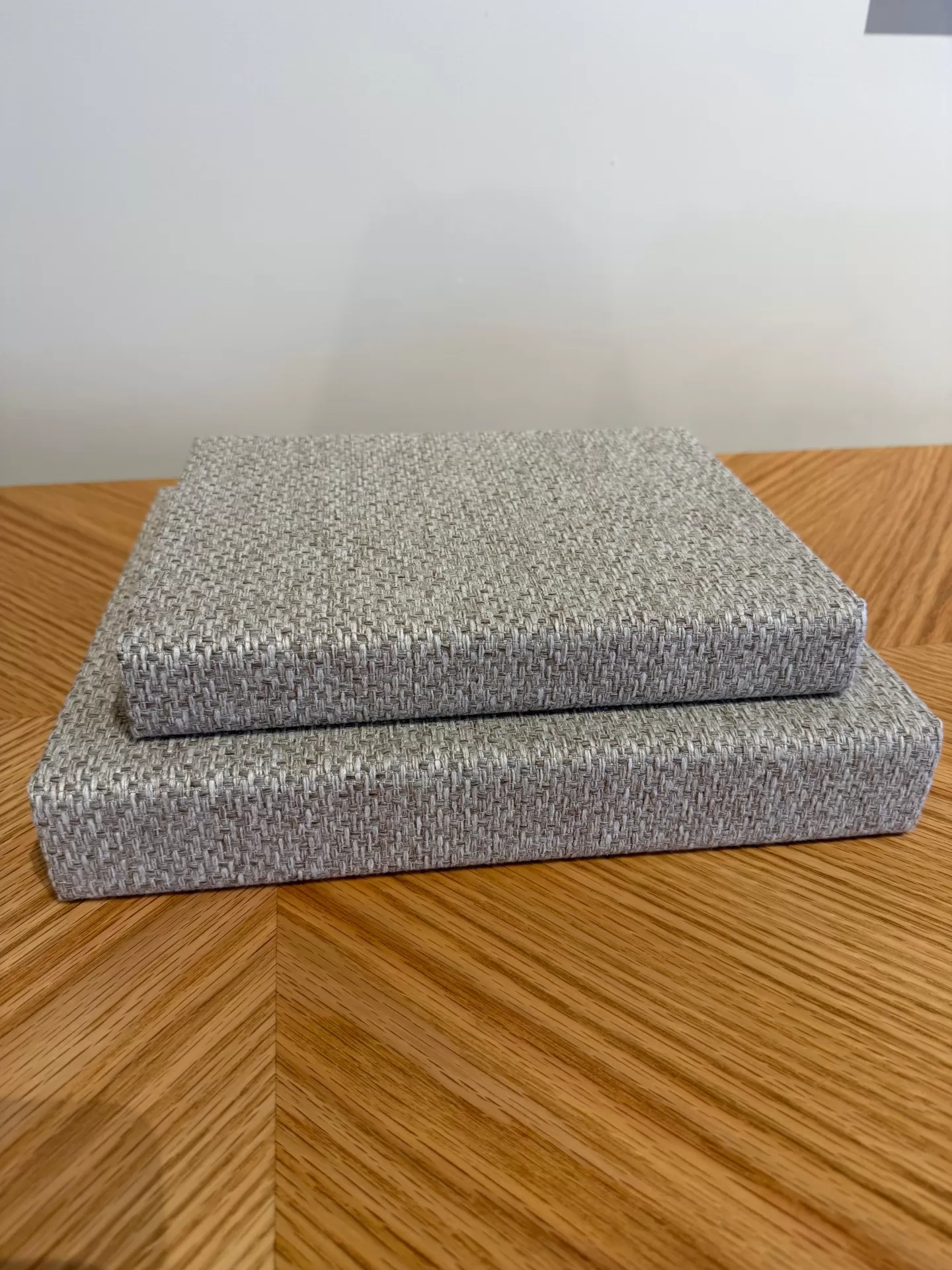 Caja Lino en madera lino Beige P/G