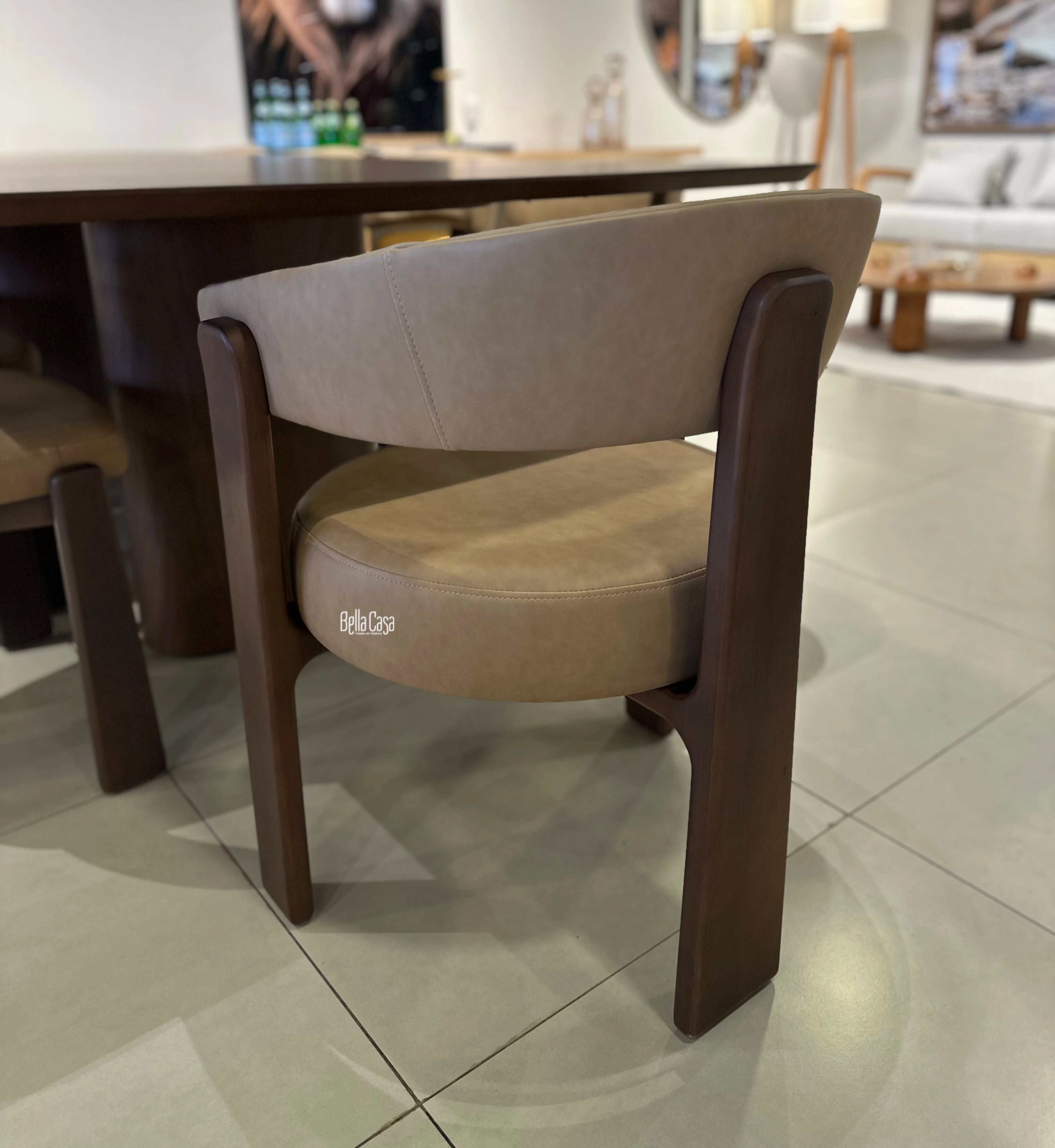 Silla Luna con posa brazo - Vista 2