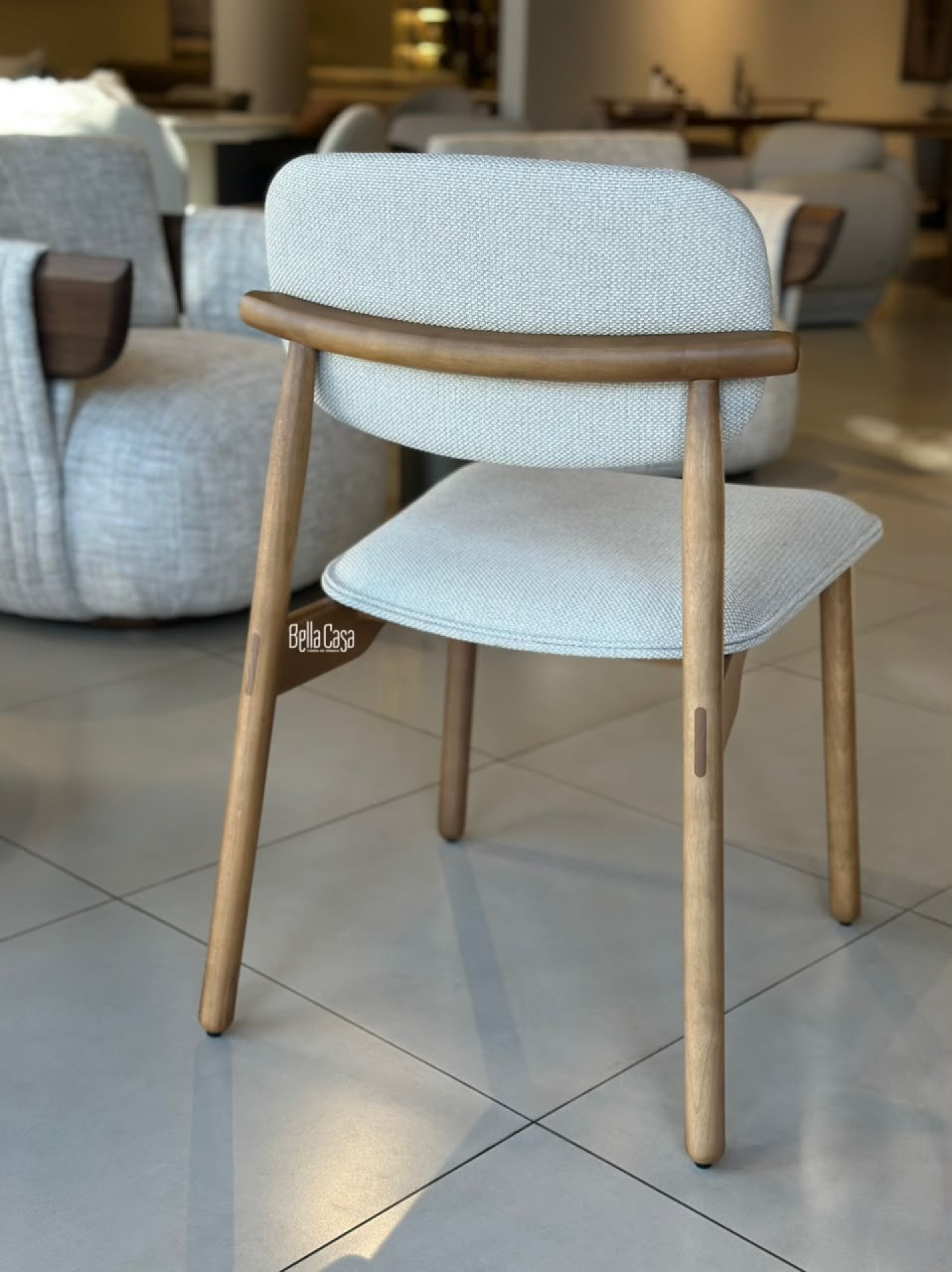 SILLA CARIOCA TELA LINO - Vista 2