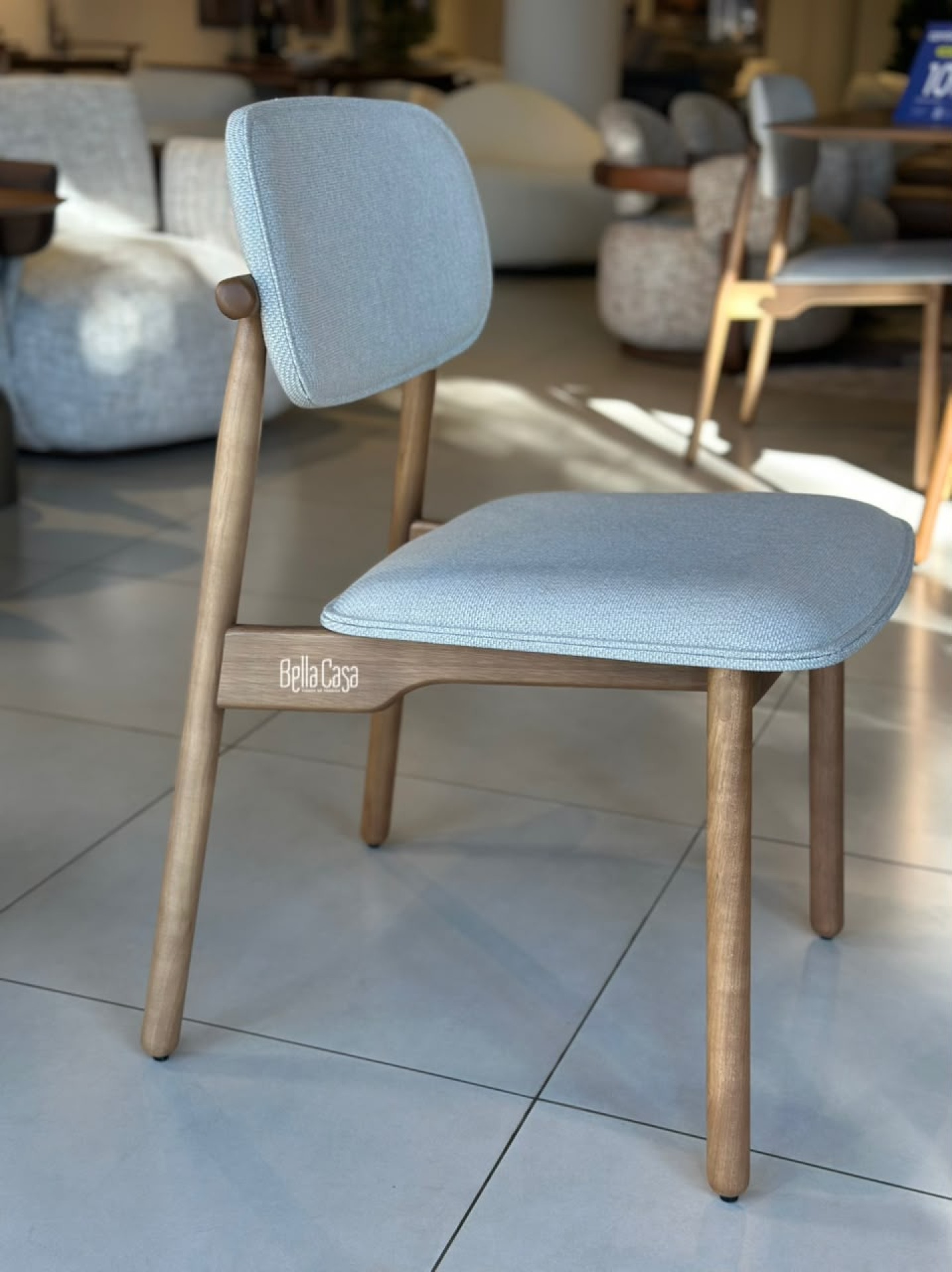 SILLA CARIOCA TELA LINO - Vista 3
